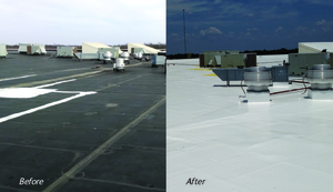 Backed by Gaco Flat Roofing Solutions